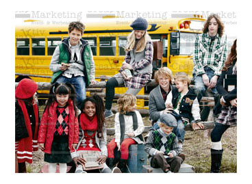 US Schulbus - Fotoshooting